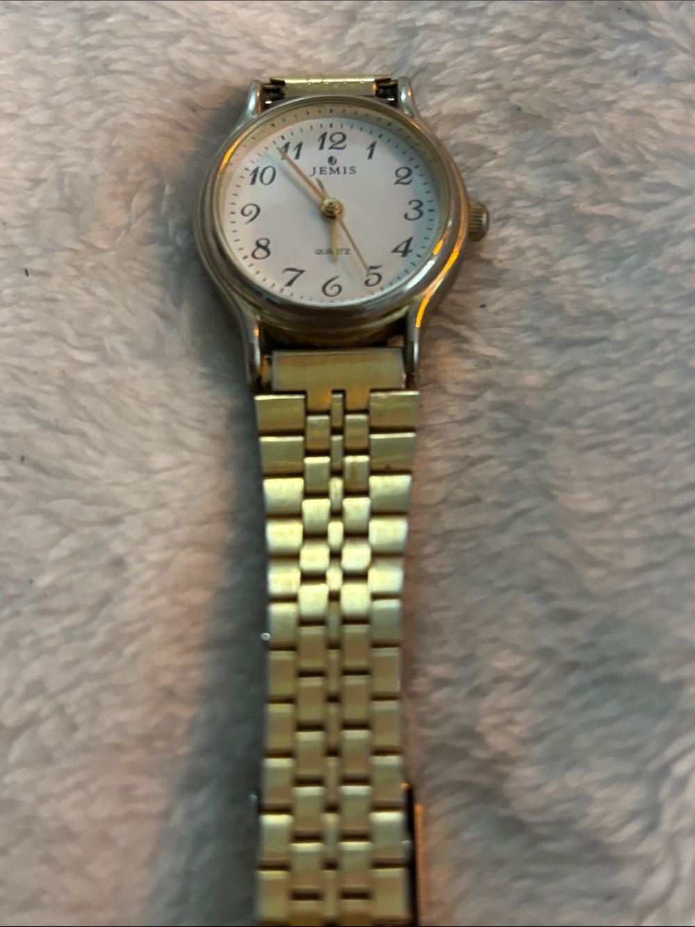 Jemis gold vintage watch